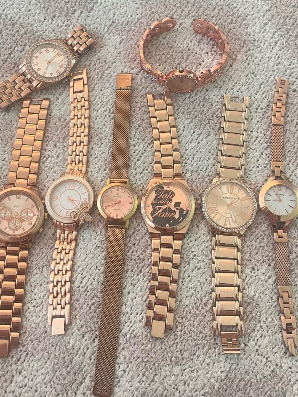 Huge bundle of 8 Rose Gold watches!! 👀